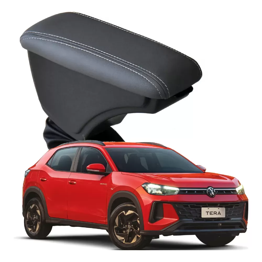 Apoio Descanso Encosto de Braço Automotivo Volkswagen Tera Mpi - Cinza - 2025