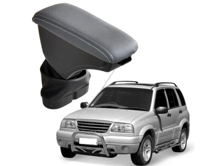 Apoio Descanso Encosto de Braço CHEVROLET ANTIGA TRACKER - Cinza - 2006 a 2012