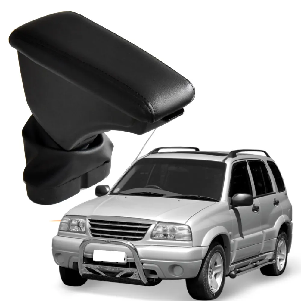 Apoio Descanso Encosto de Braço CHEVROLET ANTIGA TRACKER - Preto  - 2006 a 2012