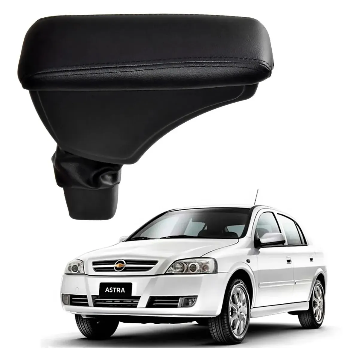 Apoio Descanso Encosto de Braço CHEVROLET ASTRA - Preto  - 1998 a 2011