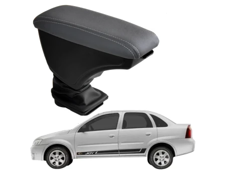 Apoio Descanso Encosto de Braço CHEVROLET CORSA JOY - Cinza - 2002 a 2012