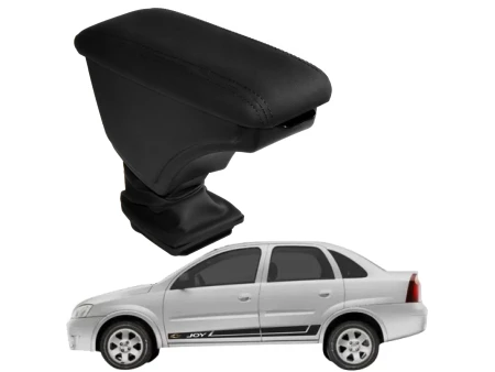 Apoio Descanso Encosto de Braço CHEVROLET CORSA JOY - Preto  - 2002 a 2012