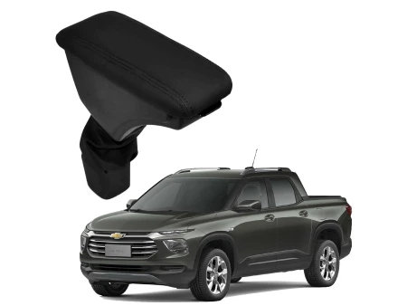 Apoio Descanso Encosto de Braço CHEVROLET NOVA MONTANA - Preto  - 2011 a 2020