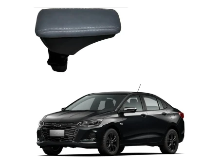Apoio Descanso Encosto de Braço CHEVROLET NOVO ONIX - Cinza - 2020 a 2025