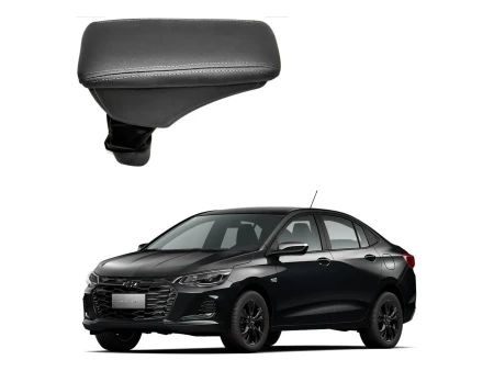 Apoio Descanso Encosto de Braço CHEVROLET NOVO ONIX - Grafite - 2020 a 2025
