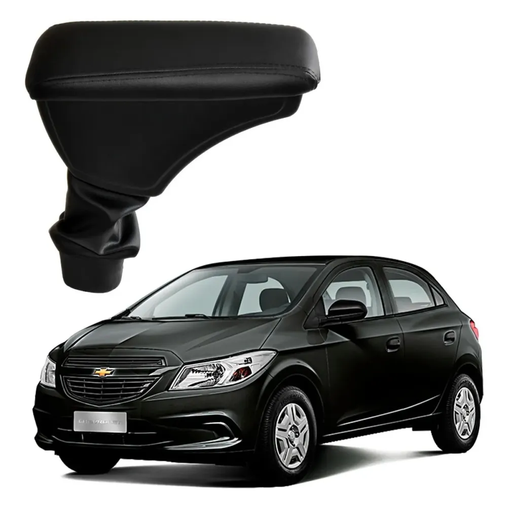 Apoio Descanso Encosto de Braço CHEVROLET ONIX ANTIGO - Preto  - 2012 a 2019