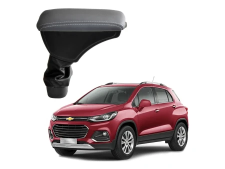 Apoio Descanso Encosto de Braço CHEVROLET TRACKER - Cinza - 2014 a 2019
