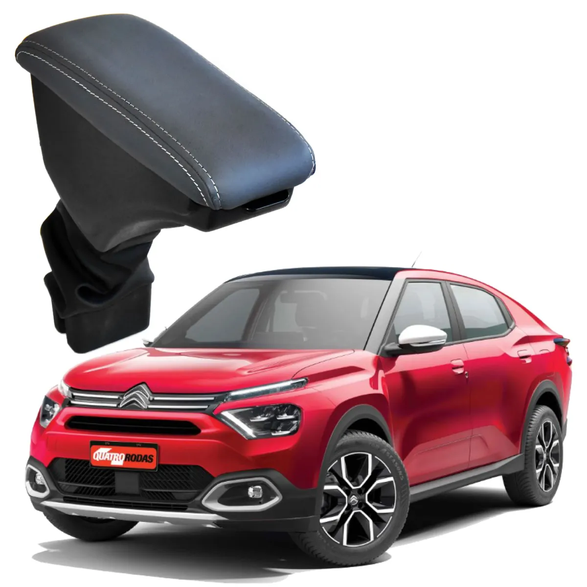 Apoio Descanso Encosto de Braço CITROEN BASALT - Cinza - 2024 a 2025