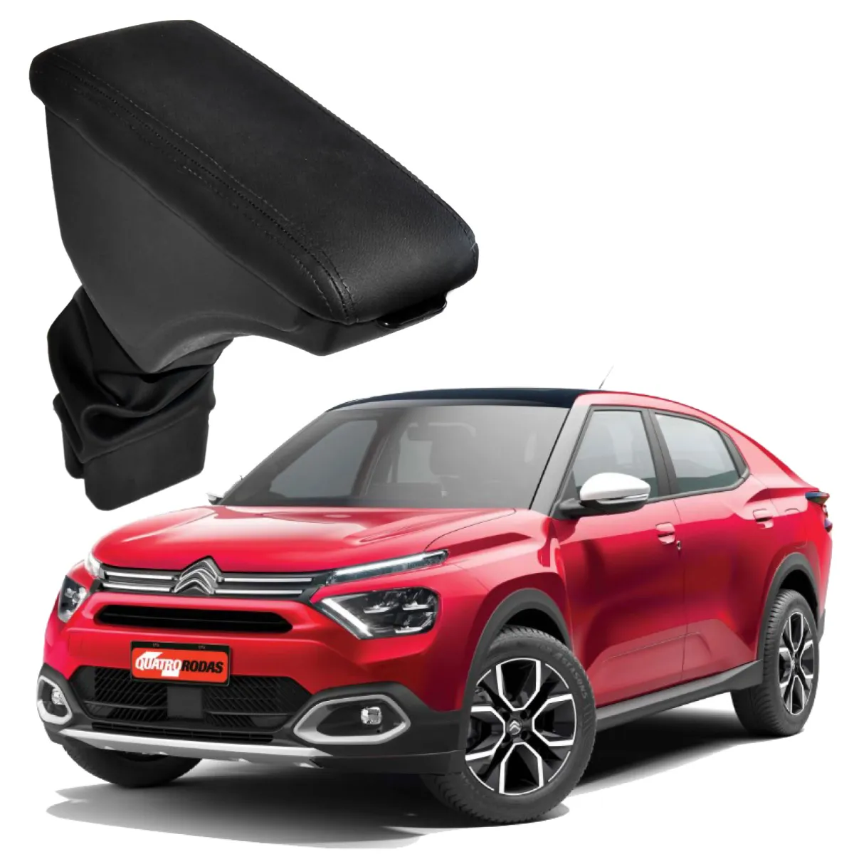 Apoio Descanso Encosto de Braço CITROEN BASALT - Preto  - 2024 a 2025