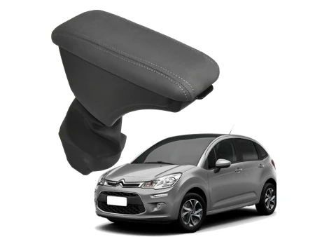 Apoio Descanso Encosto de Braço CITROEN C3 ANTIGO - Grafite - 2011 a 2019