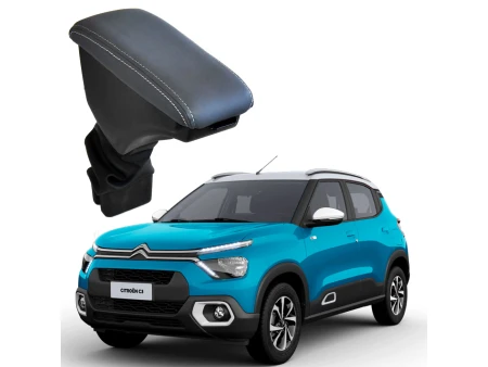 Apoio Descanso Encosto de Braço CITROEN NOVO C3 - Cinza - 2022 a 2025
