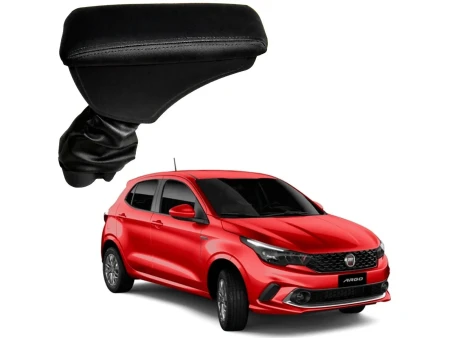 Apoio Descanso Encosto de Braço FIAT ARGO - Preto  - 2017 a 2025