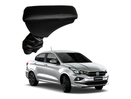 Apoio Descanso Encosto de Braço FIAT CRONOS - Preto  - 2018 a 2025