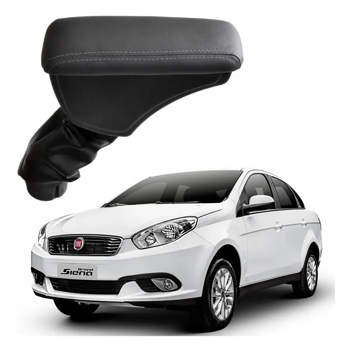 Apoio Descanso Encosto de Braço FIAT GRAND SIENA - Grafite - 2012 a 2021