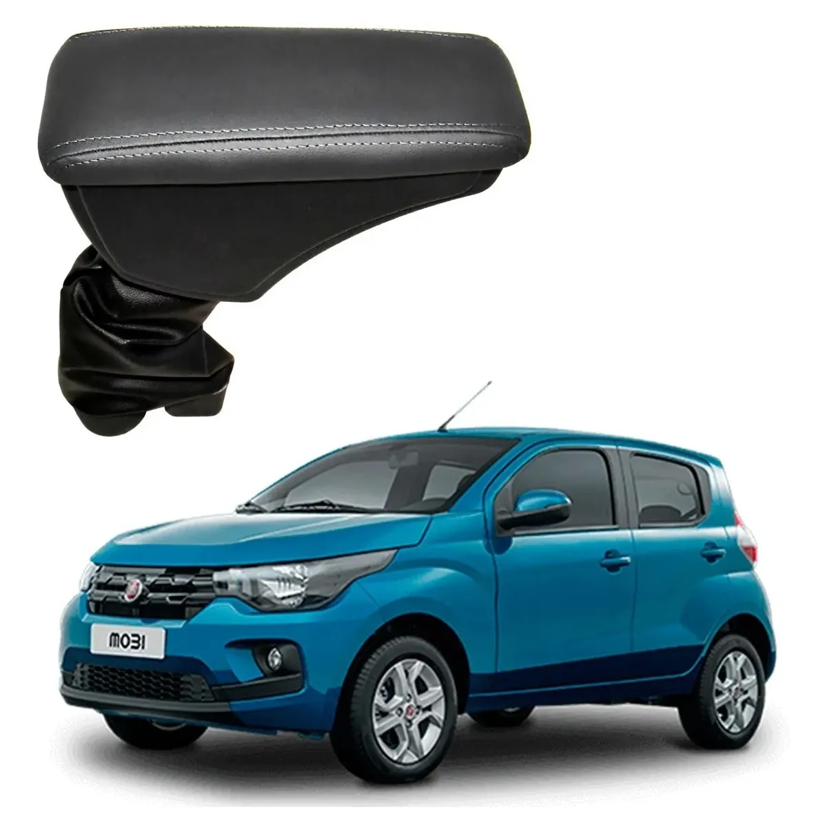 Apoio Descanso Encosto de Braço FIAT MOBI - Grafite - 2016 a 2025