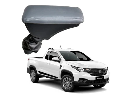 Apoio Descanso Encosto de Braço FIAT NOVA STRADA - Cinza - 2020 a 2025