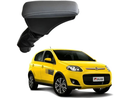 Apoio Descanso Encosto de Braço FIAT NOVO PALIO - Cinza - 2013 a 2020
