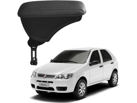 Apoio Descanso Encosto de Braço FIAT PALIO COM ENGATE FLEXÍVEL - Grafite - 1996 a 2012