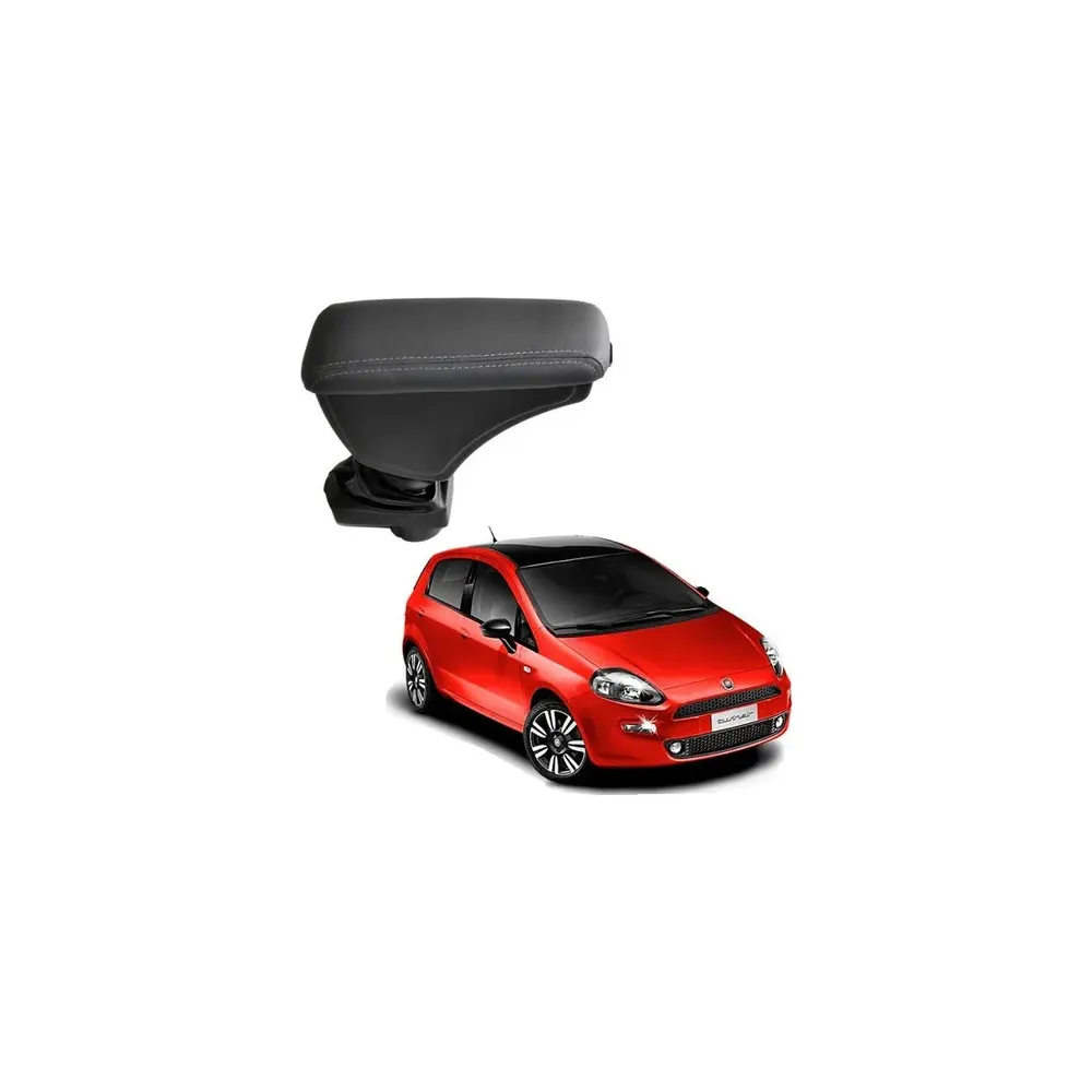 Apoio Descanso Encosto de Braço FIAT PUNTO - Grafite - 2007 a 2019