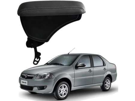 Apoio Descanso Encosto de Braço FIAT SIENA COM ENGATE RETO - Grafite - 1996 a 2012