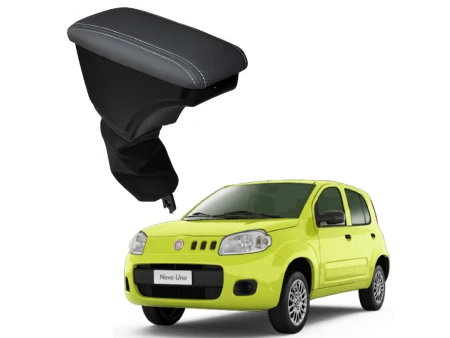 Apoio Descanso Encosto de Braço FIAT UNO VIVACE - Cinza - 2010 a 2021