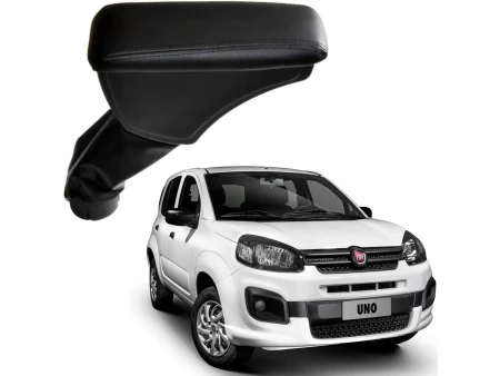 Apoio Descanso Encosto de Braço FIAT UNO WAY - Preto  - 2014 a 2019