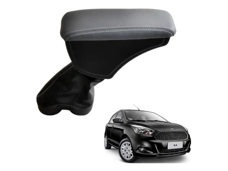 Apoio Descanso Encosto de Braço FORD KA - Cinza - 2015 a 2021