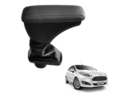 Apoio Descanso Encosto de Braço FORD NEW FIESTA HATCH NACIONAL - Grafite - 2013 a 2017