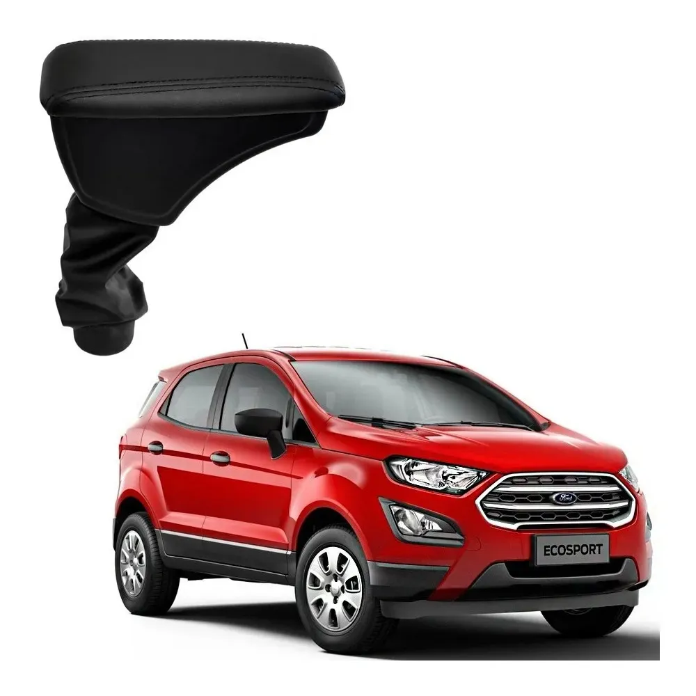 Apoio Descanso Encosto de Braço FORD NOVA ECOSPORT - Preto  - 2013 a 2021