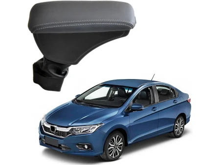 Apoio Descanso Encosto de Braço HONDA CITY - Cinza - 2015 a 2025