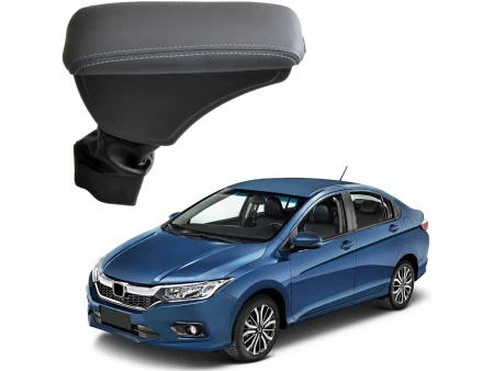 Apoio Descanso Encosto de Braço HONDA CITY - Grafite - 2015 a 2025