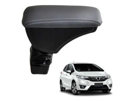 Apoio Descanso Encosto de Braço HONDA FIT - Cinza - 2015 a 2021