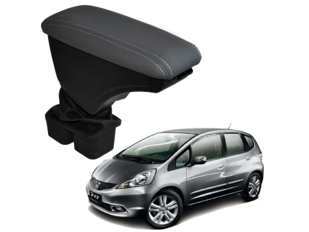 Apoio Descanso Encosto de Braço HONDA NEW FIT - Cinza - 2009 a 2014