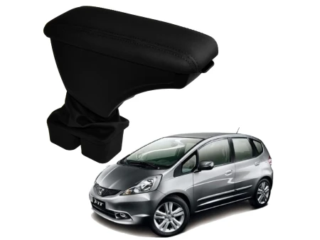Apoio Descanso Encosto de Braço HONDA NEW FIT - Preto  - 2009 a 2014