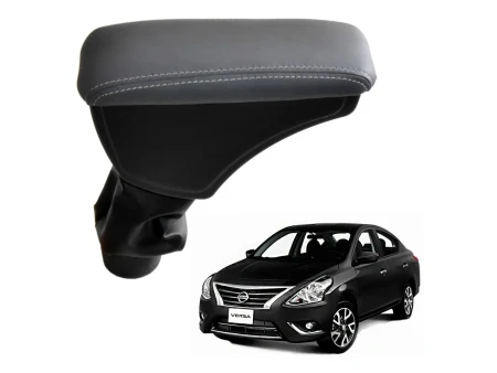 Apoio Descanso Encosto de Braço NISSAN VERSA - Cinza - 2012 a 2019