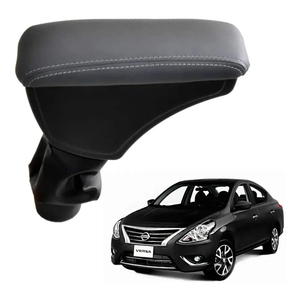 Apoio Descanso Encosto de Braço NISSAN VERSA - Cinza - 2012 a 2019