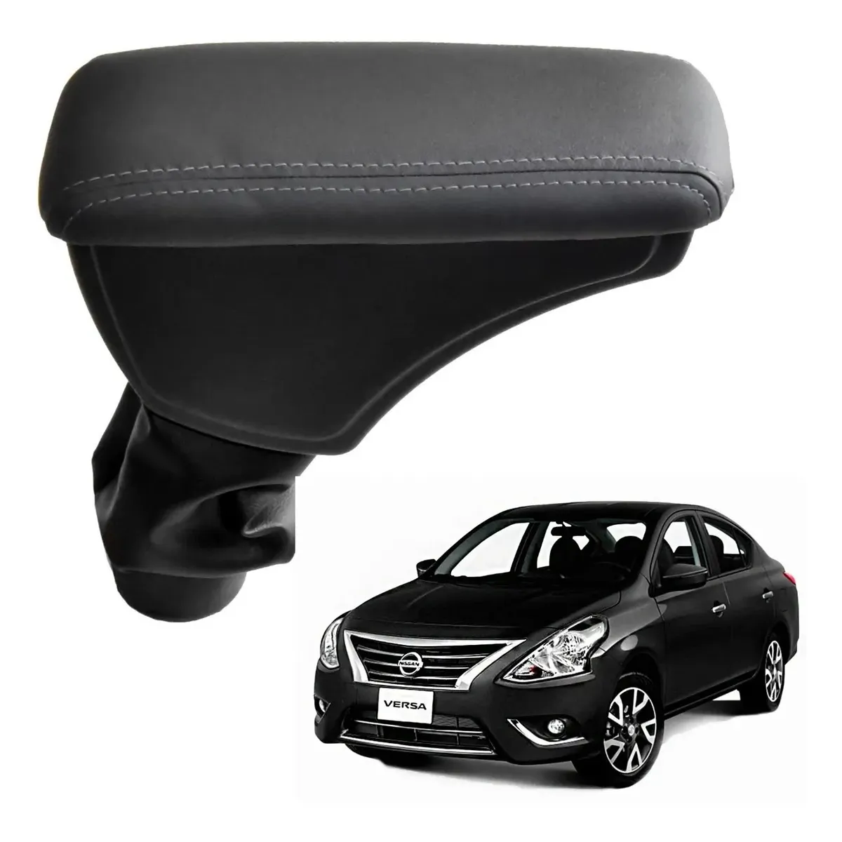 Apoio Descanso Encosto de Braço NISSAN VERSA - Grafite - 2012 a 2019