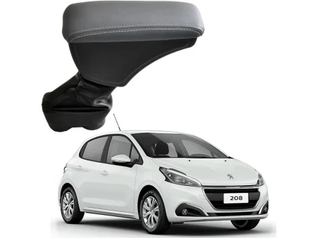 Apoio Descanso Encosto de Braço PEUGEOT 208 - Cinza - 2013 a 2019