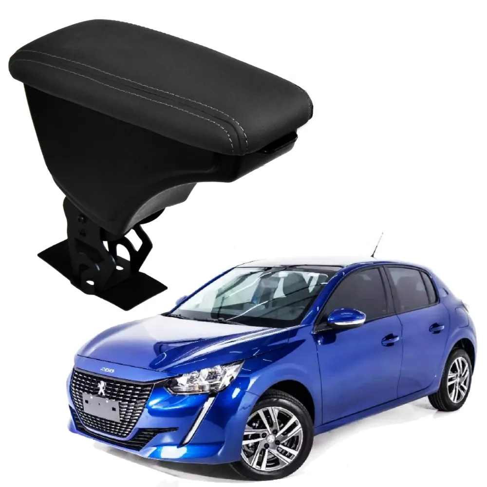 Apoio Descanso Encosto de Braço PEUGEOT 208 - Grafite - 2021 a 2025