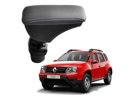 Apoio Descanso Encosto de Braço RENAULT DUSTER - Cinza - 2011 a 2019