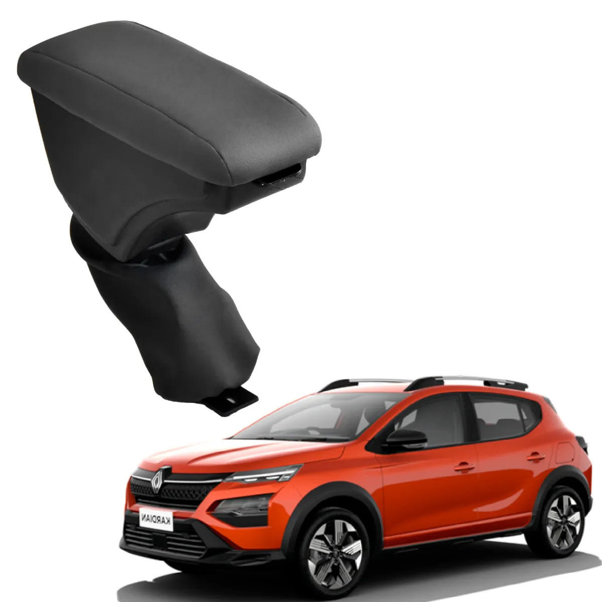 Apoio Descanso Encosto de Braço RENAULT KARDIAN - Cinza - 2024 a 2025