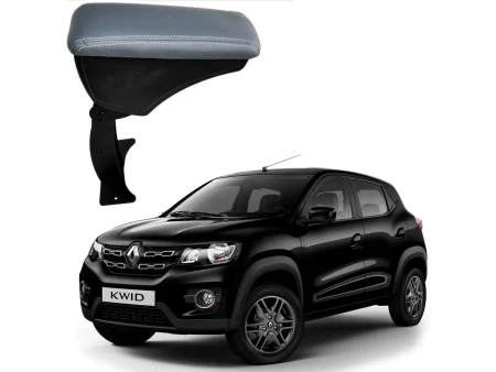 Apoio Descanso Encosto de Braço RENAULT KWID - Cinza - 2017 a 2025