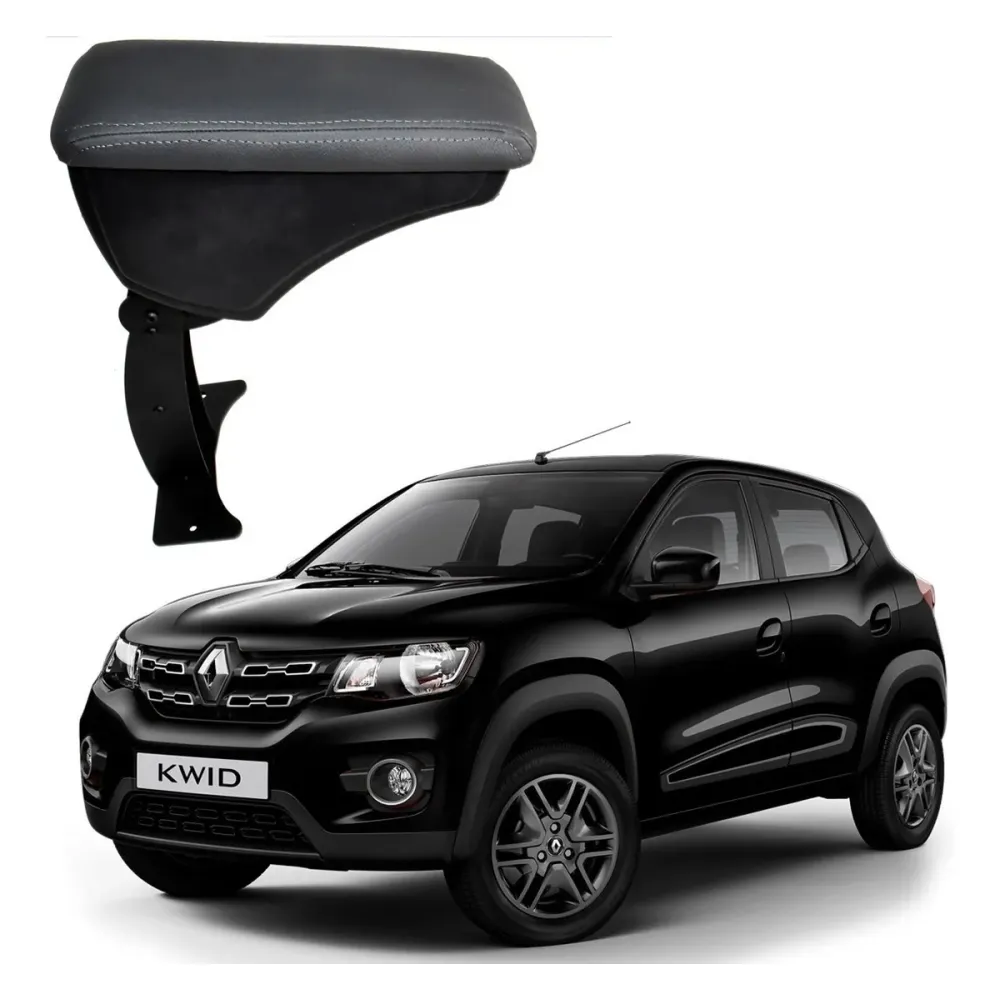 Apoio Descanso Encosto de Braço RENAULT KWID - Grafite - 2017 a 2025