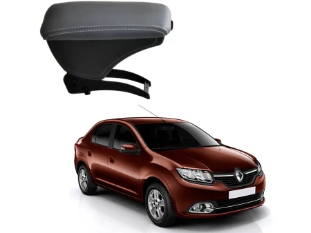 Apoio Descanso Encosto de Braço RENAULT LOGAN - Cinza - 2007 a 2023