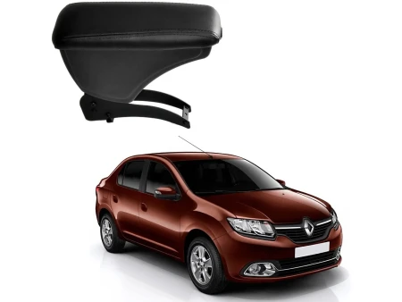 Apoio Descanso Encosto de Braço RENAULT LOGAN - Preto  - 2007 a 2023