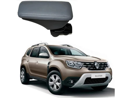 Apoio Descanso Encosto de Braço RENAULT NOVA DUSTER - Cinza - 2021 a 2025