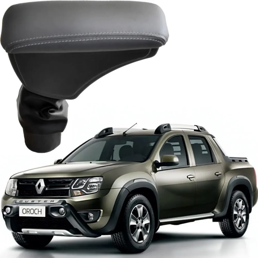 Apoio Descanso Encosto de Braço RENAULT OROCH - Cinza - 2015 a 2024