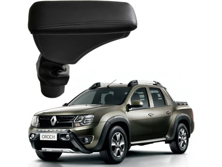 Apoio Descanso Encosto de Braço RENAULT OROCH - Preto  - 2015 a 2024