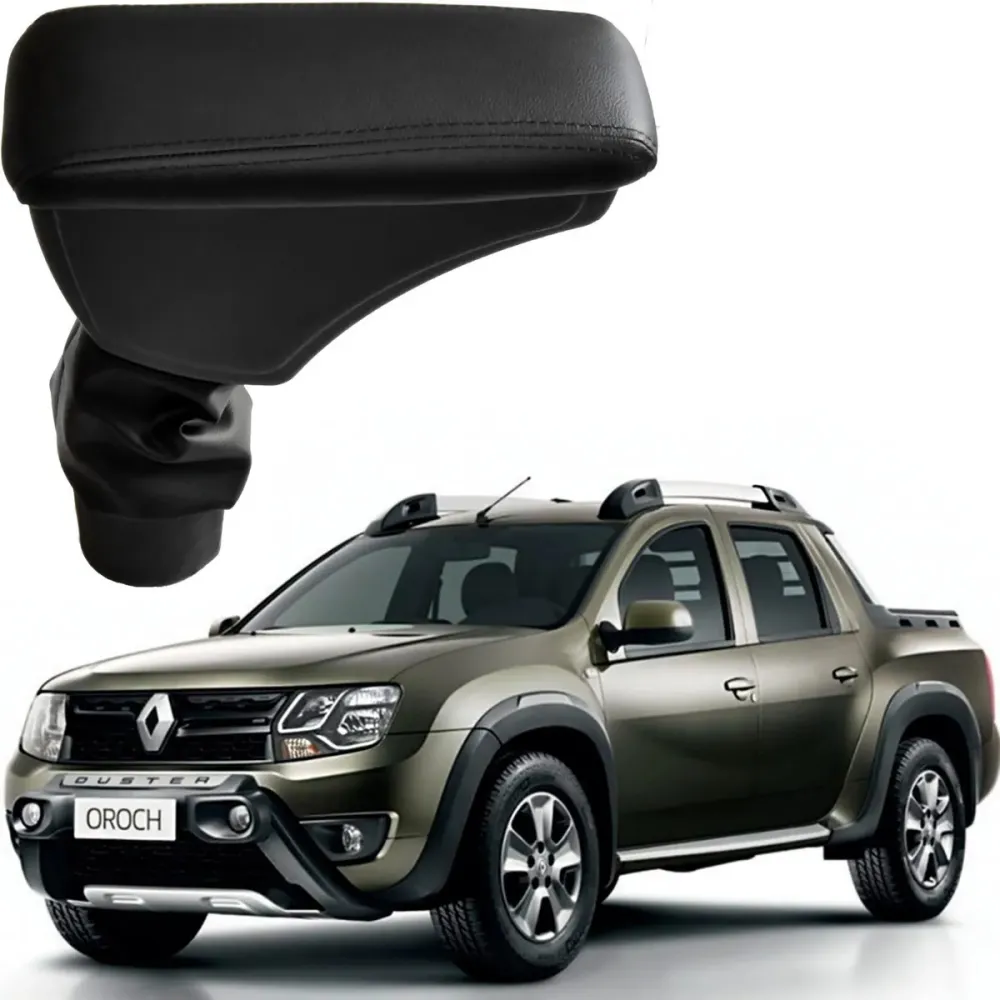 Apoio Descanso Encosto de Braço RENAULT OROCH - Preto  - 2015 a 2024