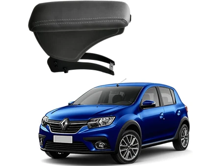 Apoio Descanso Encosto de Braço RENAULT SANDERO - Grafite - 2007 a 2023